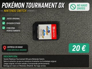 Pokemon Tournament DX Nintendo Switch