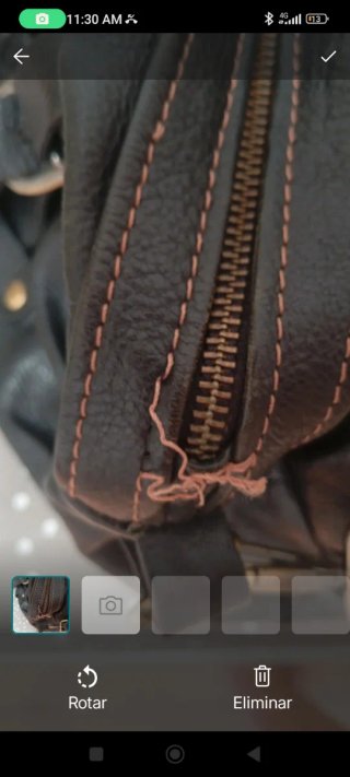 Bolso Adolfo Dominguez Negro Piel
