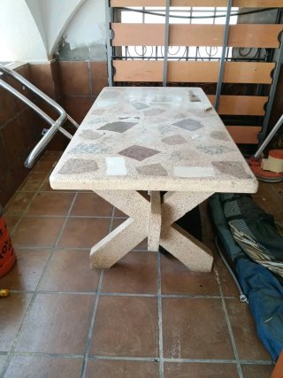 Mesa de piedra