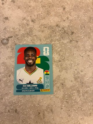Cromo Mundial Panini Iñaki Williams