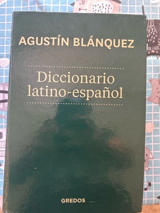 Diccionario para experto en lengua clásica latina