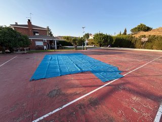 Manta Térmica Piscina Azul