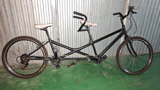 Bicicleta tándem para 2 personas