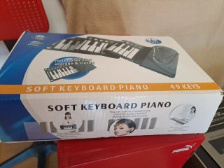 Teclado Piano Suave 49 Teclas Enrollable