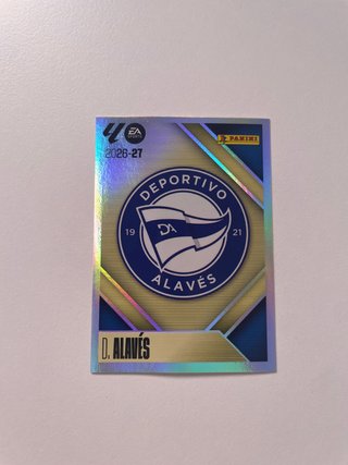 Cromo Escudo Deportivo Alavés Panini 2026-27