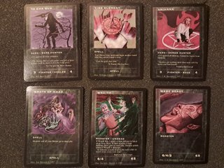 Lote 26 Cartas CCG/TCG Age of Heroes