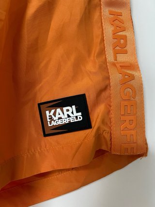 Karl Lagerfeld Costume da bagno arancione XXL