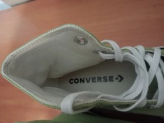 Zapatillas Converse plataforma altas verde