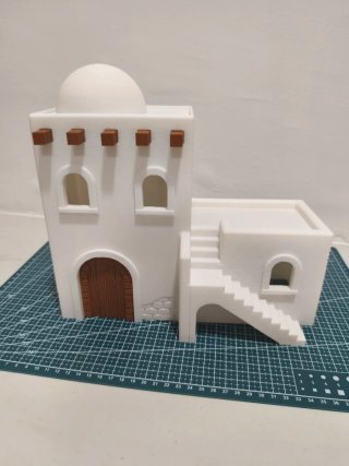 Casa Playmobil 2 plantas con puertas para Playmobi