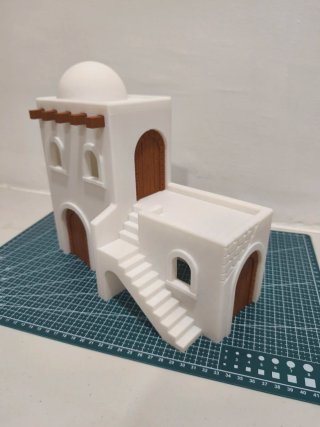 Casa Playmobil 2 plantas con puertas para Playmobi