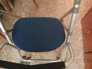 Andador para adultos azul
