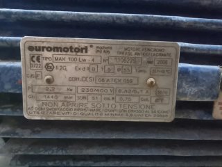 Motor Trifásico Euromotori Ex
