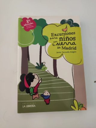 Libro Excursiónes Para Niños Sierra De Madrid.
