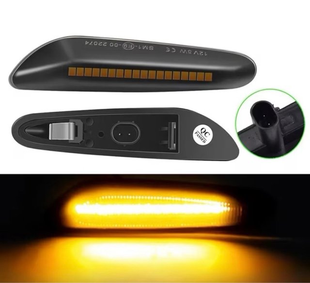 Intermitentes Laterales LED Ahumados BMW