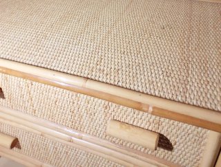 Cajonera Bambú y Ratán