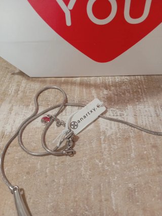 Collar Anartxy Acero Plateado