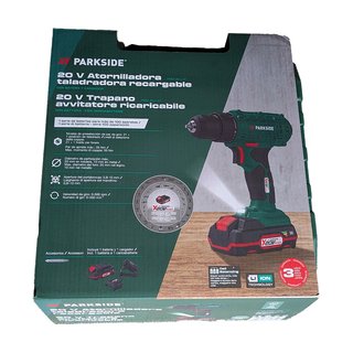 TALADRO RECARGABLE 20V BATERÍA (SIN ABRIR)