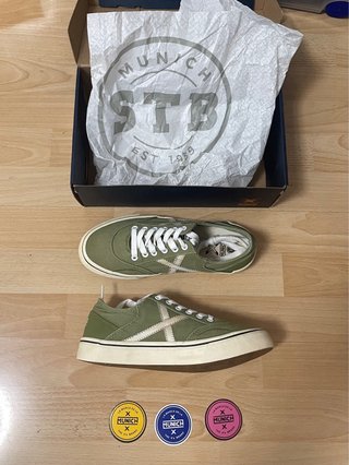 Zapatillas Munich Verdes Talla 38