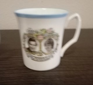 Conjunto 2 Tazas Rose of England Boda Real