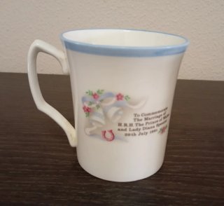 Conjunto 2 Tazas Rose of England Boda Real