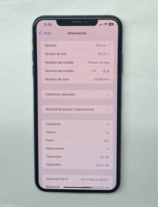iPhone XS Max Space Gray