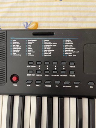Teclado Rockjam RJ361 61 teclas