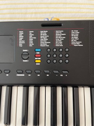 Teclado Rockjam RJ361 61 teclas