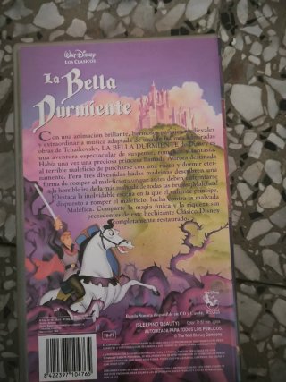 La Bella Durmiente VHS Disney Clásicos