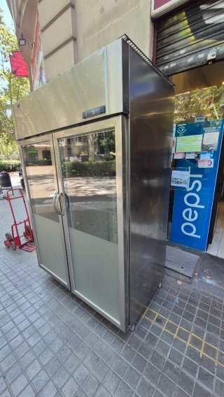 Congelador profesional acero inoxidable