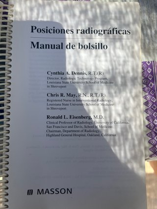 Radiographic Positioning Pocket Manual