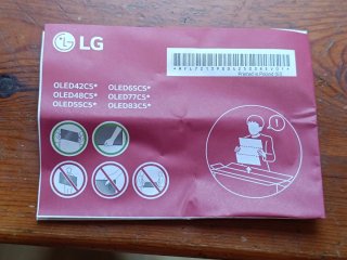 Pie Soporte TV LG OLED 48 pulgadas
