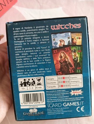 Witches gioco di carte