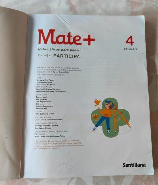 Libro Matemáticas 5 Primaria