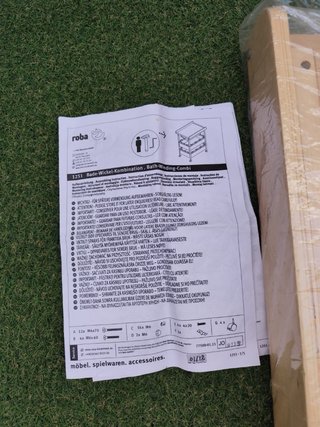 Cambiador bañera madera Roba
