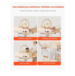 Cambiador VEVOR para bebé, plegable