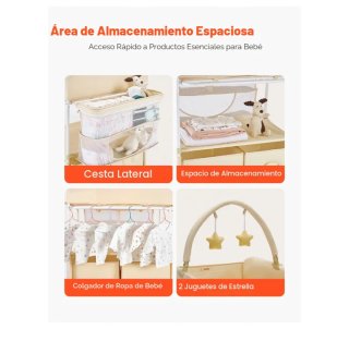 Cambiador VEVOR para bebé, plegable