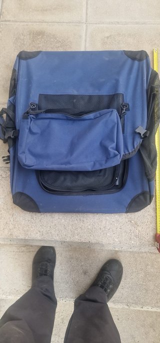 Cesta transportín perro plegable