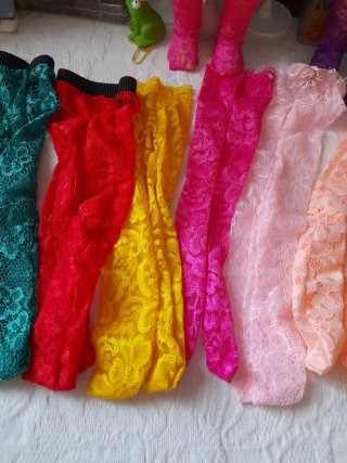 OFERTA MEDIAS ENCAJE NANCY KIKA MUÑECA