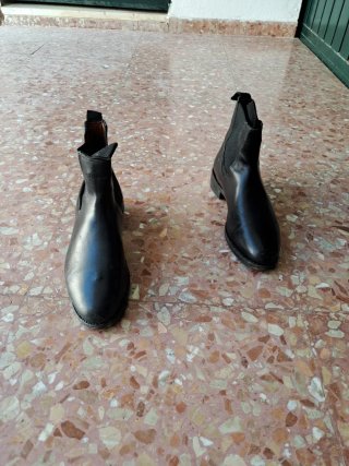 Botas de santero, o para vestir negras