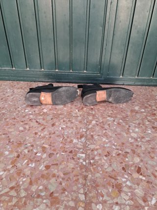Botas de santero, o para vestir negras