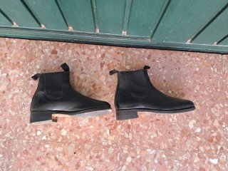 Botas de santero, o para vestir negras