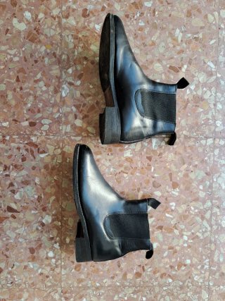 Botas de santero, o para vestir negras
