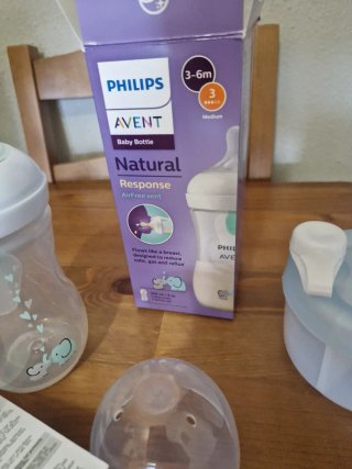 Lote biberon Philips +tetinas