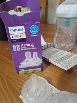 Lote biberon Philips +tetinas