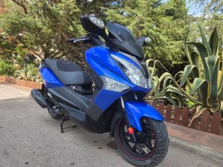 SYM Joymax  125cc I sport Azul y Negro