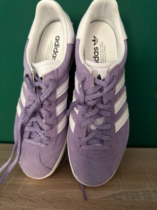 Sneakers Adidas Viola Camoscio Tg 40 2/3