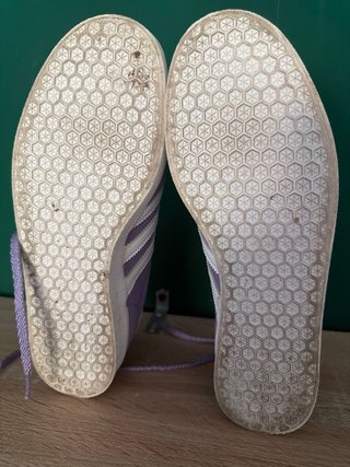 Sneakers Adidas Viola Camoscio Tg 40 2/3