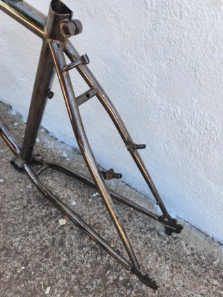 Cuadro Bicicleta Acero Cromovelato 26