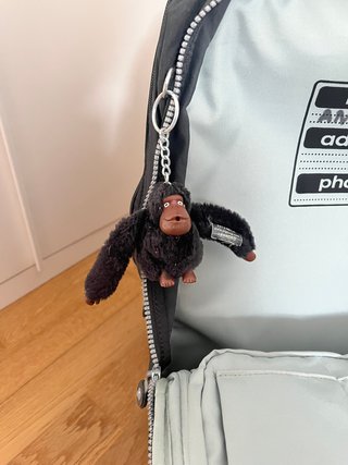 Mochila Kipling escolar negra con ruedas