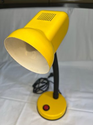 Lampada da Tavolo Vintage Veneta Lumi Gialla